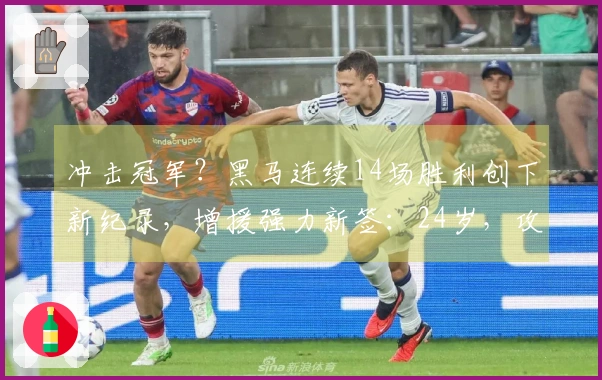 冲击冠军？黑马连续14场胜利创下新纪录，增援强力新签：24岁，攻防皆佳